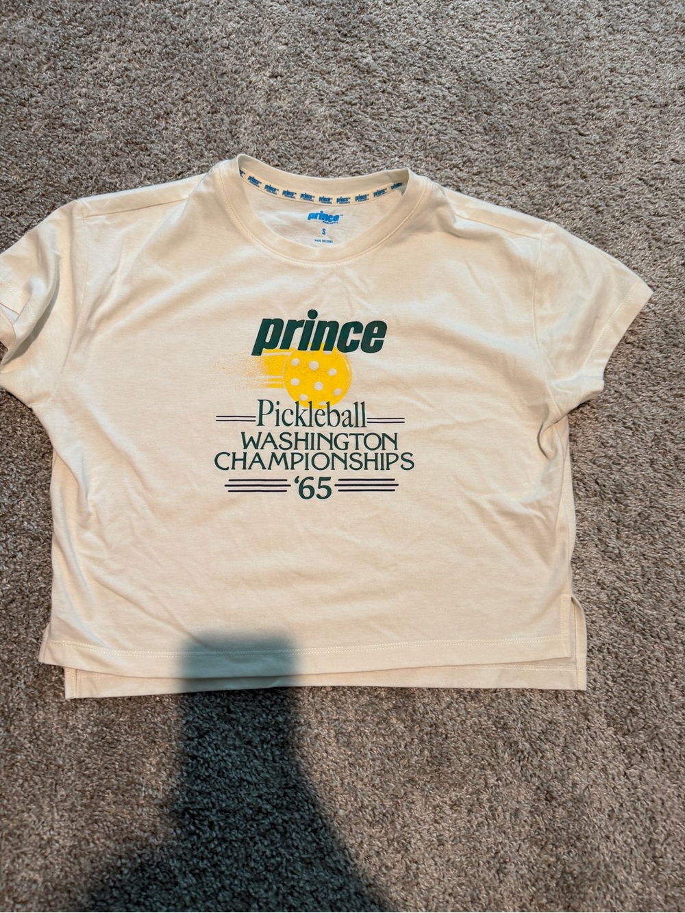 Prince Cream Short-Sleeve Pickleball Championships Graphic Tee
